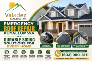 Emergency Roof Repair Puyallup WA and Durable Siding Solutions for Every Home