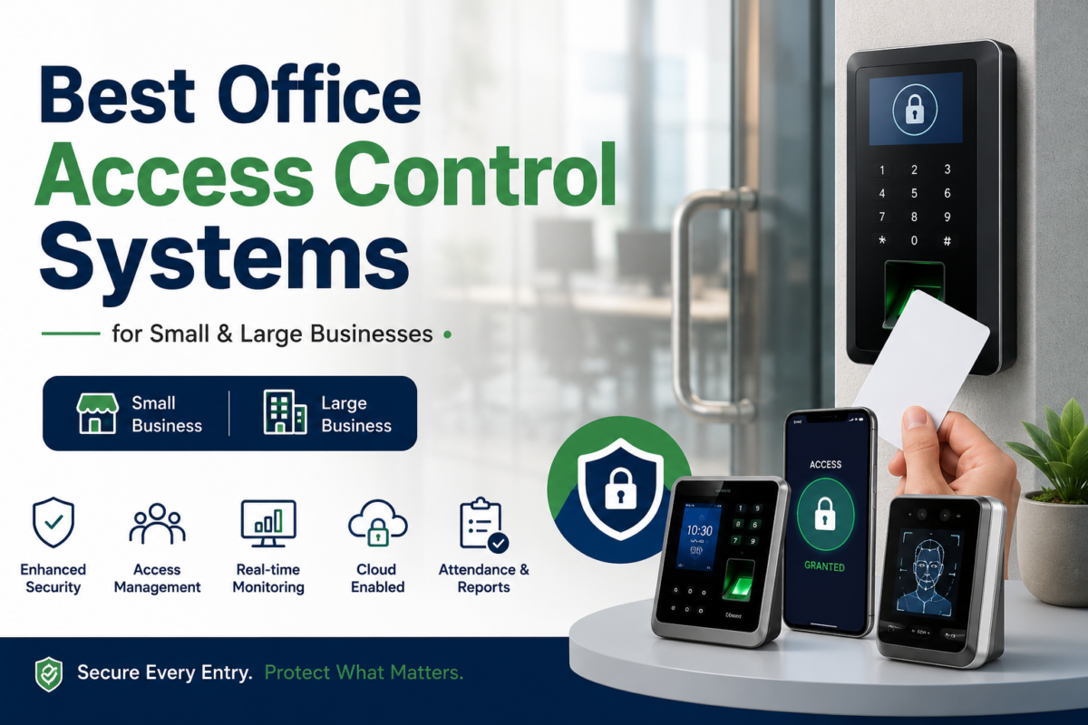 Best Office Access Control Systems for Small & Large Businesses