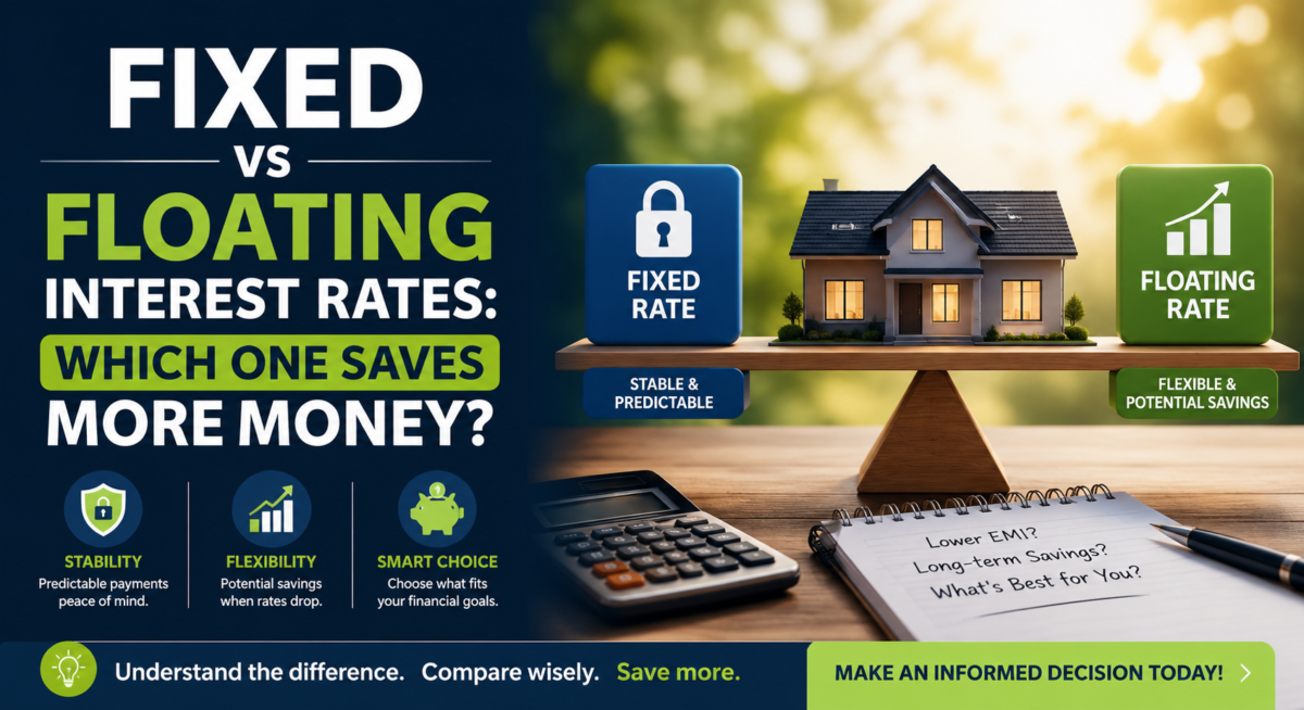 Fixed vs Floating Interest Rates: Which One Saves More Money?