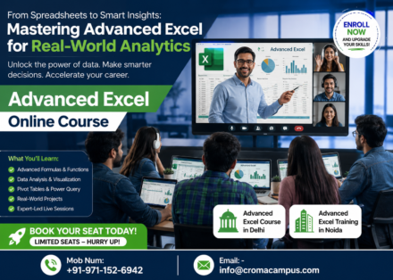 From Spreadsheets to Smart Insights: Mastering Advanced Excel for Real-World Analytics
