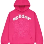Sp5der 555555 Pink Hoodie: A Bold Statement in Modern Streetwear