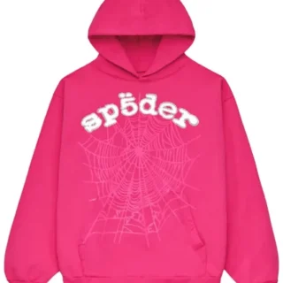 Sp5der 555555 Pink Hoodie: A Bold Statement in Modern Streetwear