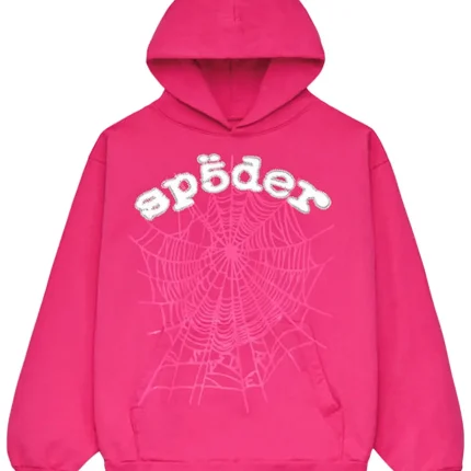 Sp5der 555555 Pink Hoodie: A Bold Statement in Modern Streetwear