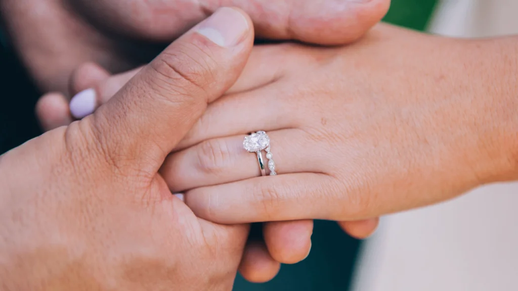Elegant Love Stories Begin with 3 Carat Diamond Rings With Oval Engagement Ring