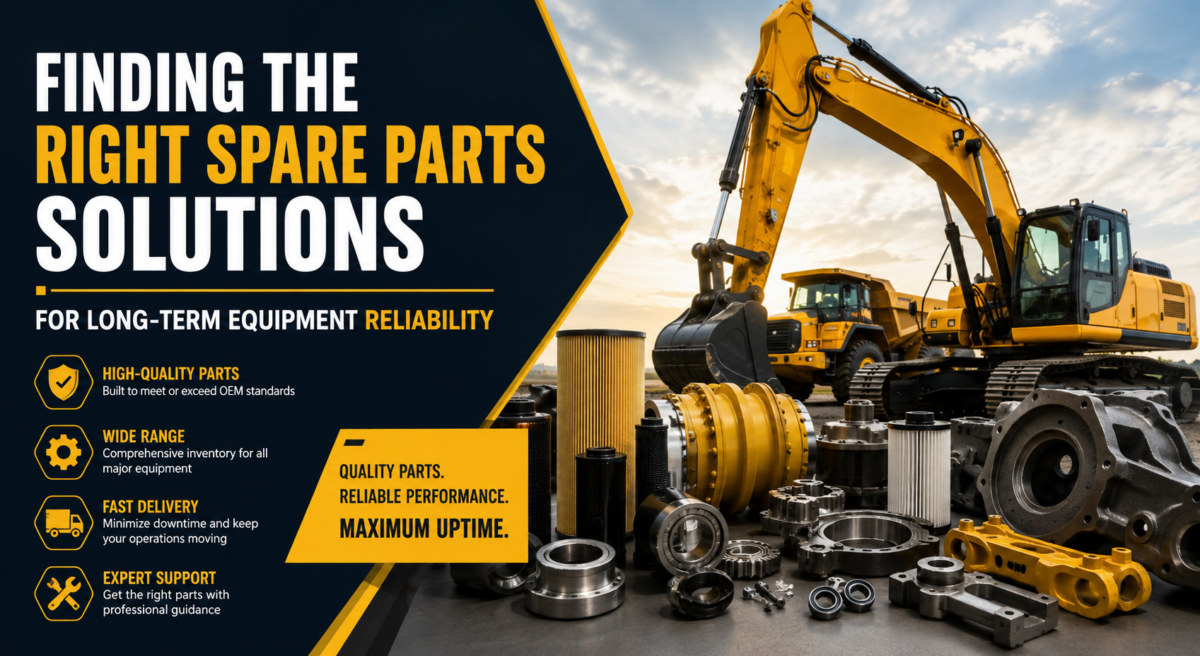 Finding the Right Spare Parts Solutions for Long-Term Equipment Reliability
