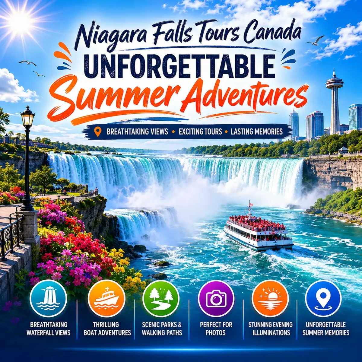 Niagara Falls Tours Canada: Unforgettable Summer Adventures