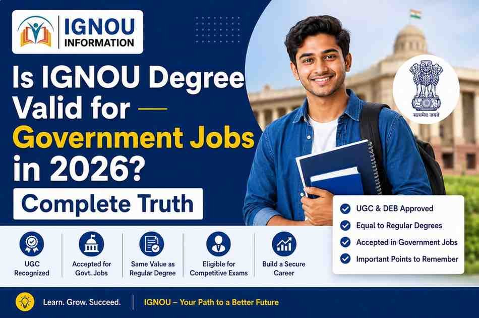 Is IGNOU Degree Accepted in UPSC, SSC, Banking & State Exams?